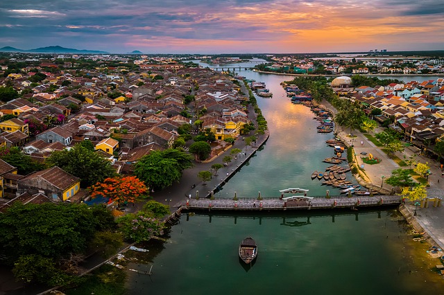 Vietnam ville paysage