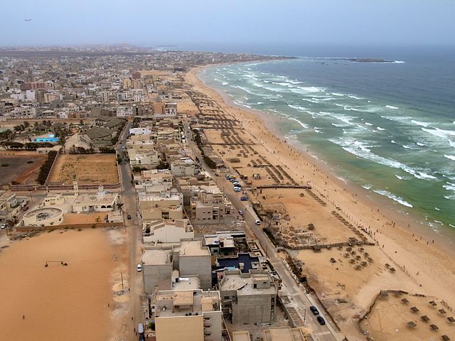 Plage de Yoff Dakar Senegal Afrique