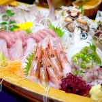 Plat de fruits de mer Hakodate Japon